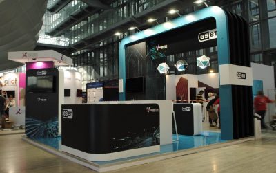 Cybertech Europe stand Eset