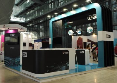 Cybertech Europe stand Eset