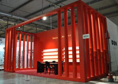 Progettazione stand fieristici per il Mido