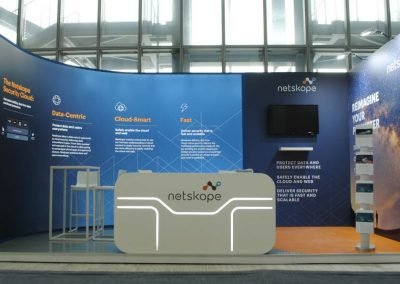 Progettazione e noleggio stand per il Cybertech Europe