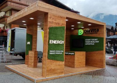 Diavita outdoor exhibition space