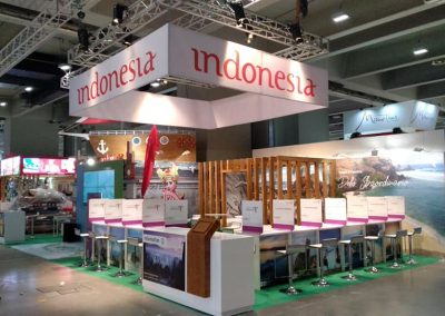 Realizzazione stand Indonesia al BIT