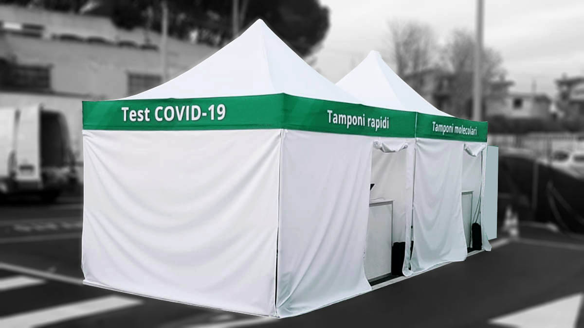 gazebo per test covid