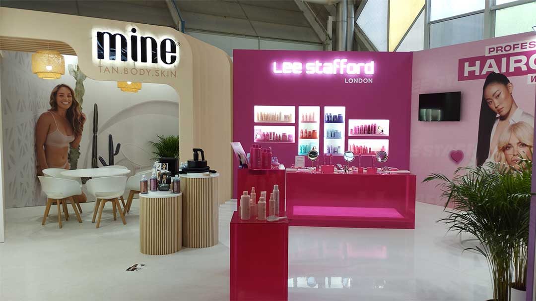 stand fieristico al cosmoprof